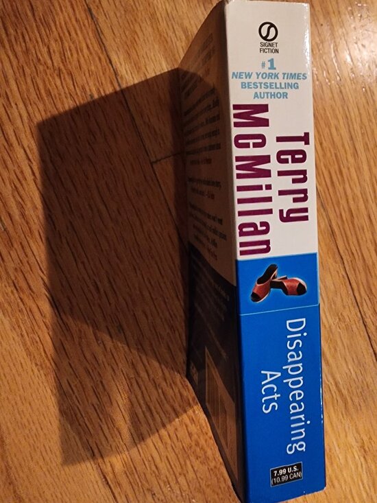 Terry McMillan Disapeering Acts Paperback Novel Fiction Book - Picture 6 of 8